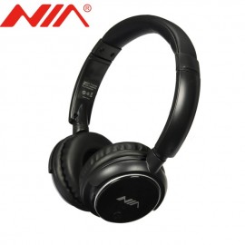 NIA Q1 Bluetooth Wireless Headphone | Foldable | Micro SD Card Play | FM Radio