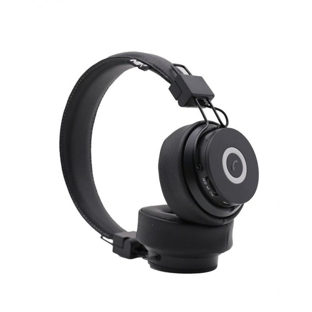 NIA X6 Wireless Stereo Bluetooth Headphones With Mic | Black | FM Radio | APP Control NIA X6 Wireless Stereo Bluetooth Headphones With Mic | Black | FM Radio | APP Control