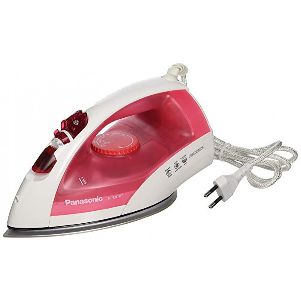 Panasonic NI-E410T 2150W Steam Iron |  220V | Titanium, Non-Stick Coated Curved Soleplate