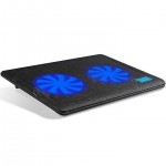 Laptop Cooler With Dual Fan And LED Light Laptop Cooler With Dual Fan And LED Light