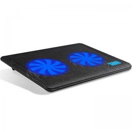Laptop Cooler With Dual Fan And LED Light