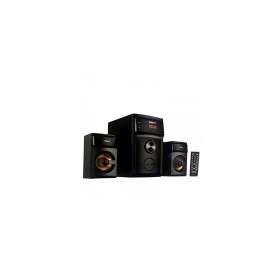 Technos LA-160F 2.1 MM Bluetooth Speaker | Hi-Fi System | Sound Output (RMS) of 14W + 12W*2 (38W) | One Year Warranty