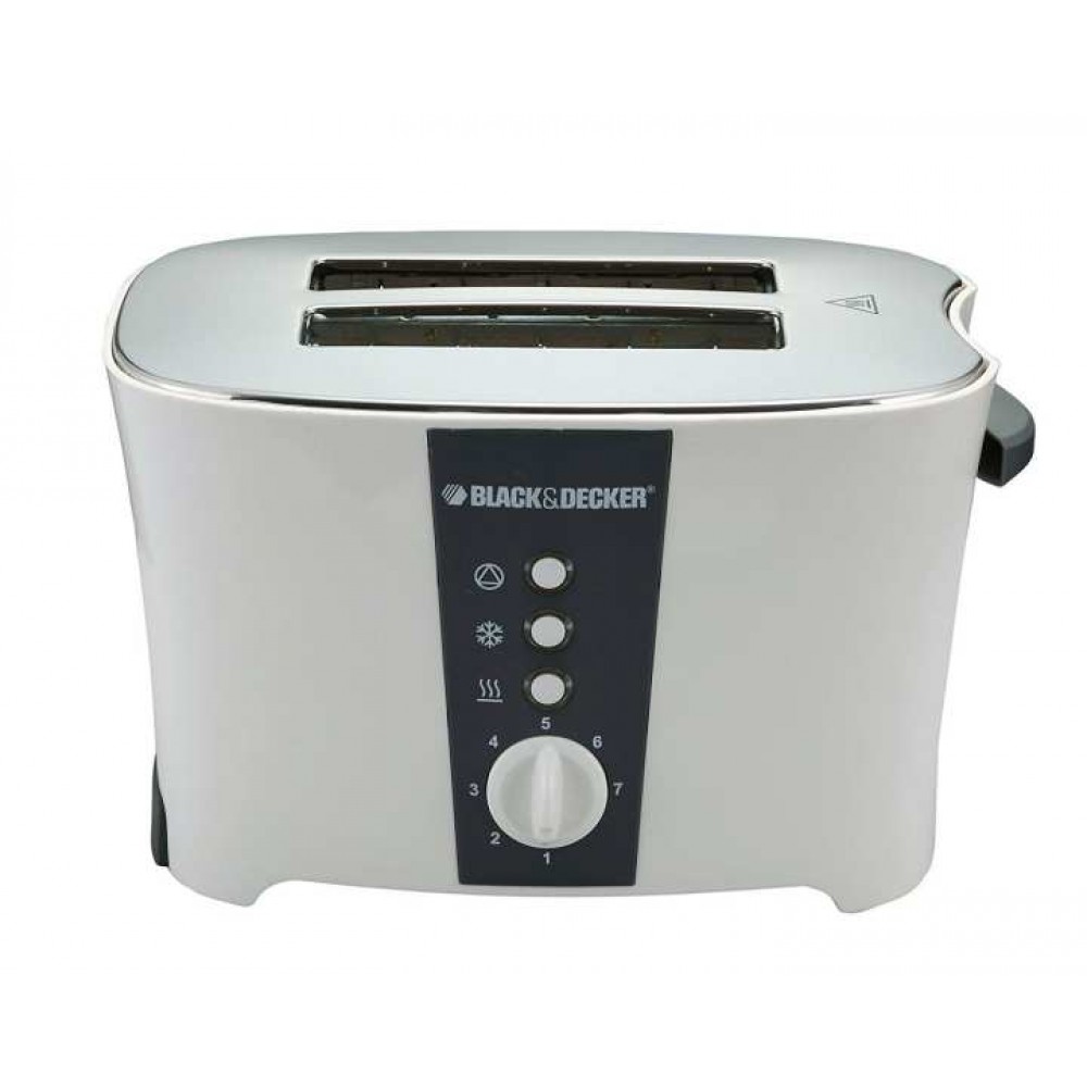 Black And Decker Toaster (ET-122)  | 2 Slice  | 800W | Compact Design