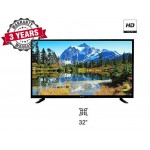 Wega 32 Inch DLED TV HI Sound Double Glass - (Black) Wega 32 Inch DLED TV HI Sound Double Glass - (Black)