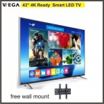 Wega 43" LED Smart Android TV, Double Glass Protection Wega 43" LED Smart Android TV, Double Glass Protection