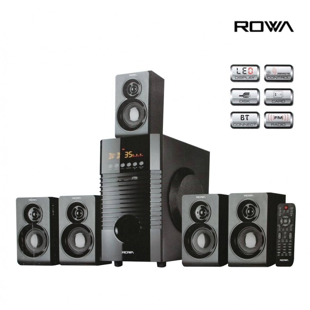 Rowa (RH_5867) 5.1CH Multimedia Karaoke Speaker System Rowa (RH_5867) 5.1CH Multimedia Karaoke Speaker System