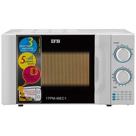 IFB 17L Solo Microwave Oven | 17PMMEC1 |  White | 3 Auto Cook Menu Option
