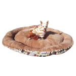 Light Brown Dog Bed - Large Sized Light Brown Dog Bed - Large Sized