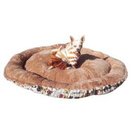 Light Brown Dog Bed - Large Sized