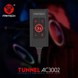 Fantech Audio Sound Card For Gaming Headset, Ear-pods