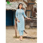 Serien Pure Cotton Embroidered Kurti Set|Women's Fashion