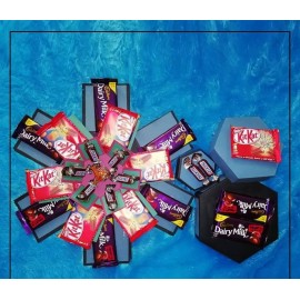 Chocolate Explosion Box | Chocolaty Treat For Chocolates Lover