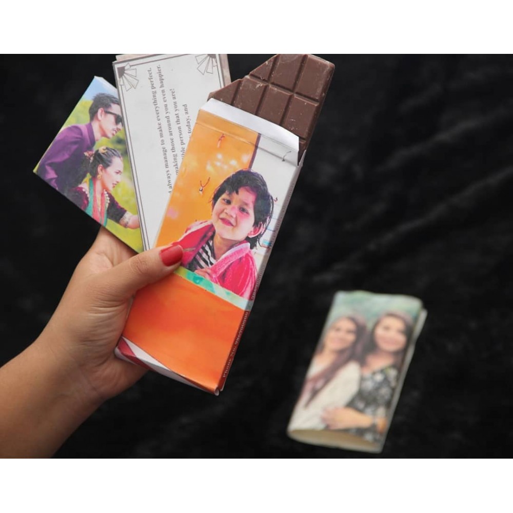 Customize Photo Printed Cover Chocolate Bar Customize Photo Printed Cover Chocolate Bar
