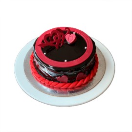 Pure Love (Rich Chocolate Cake) - Valentine Special Cake