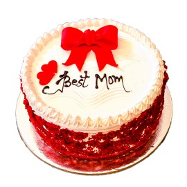 Best Mom Red Velvet Cake - 2 Pounds | Happy Mother's Day Special Cake
