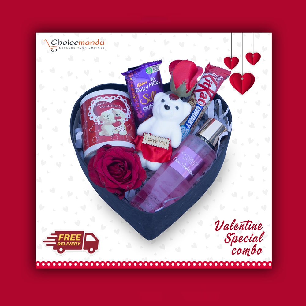 Heart Shaped Valentine Special Combo Heart Shaped Valentine Special Combo