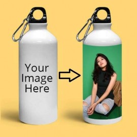 Personalized Water Bottle -500ml | Photo Printed Water Bottle