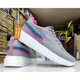 GoldStar Shoes For Ladies - Grey Pink