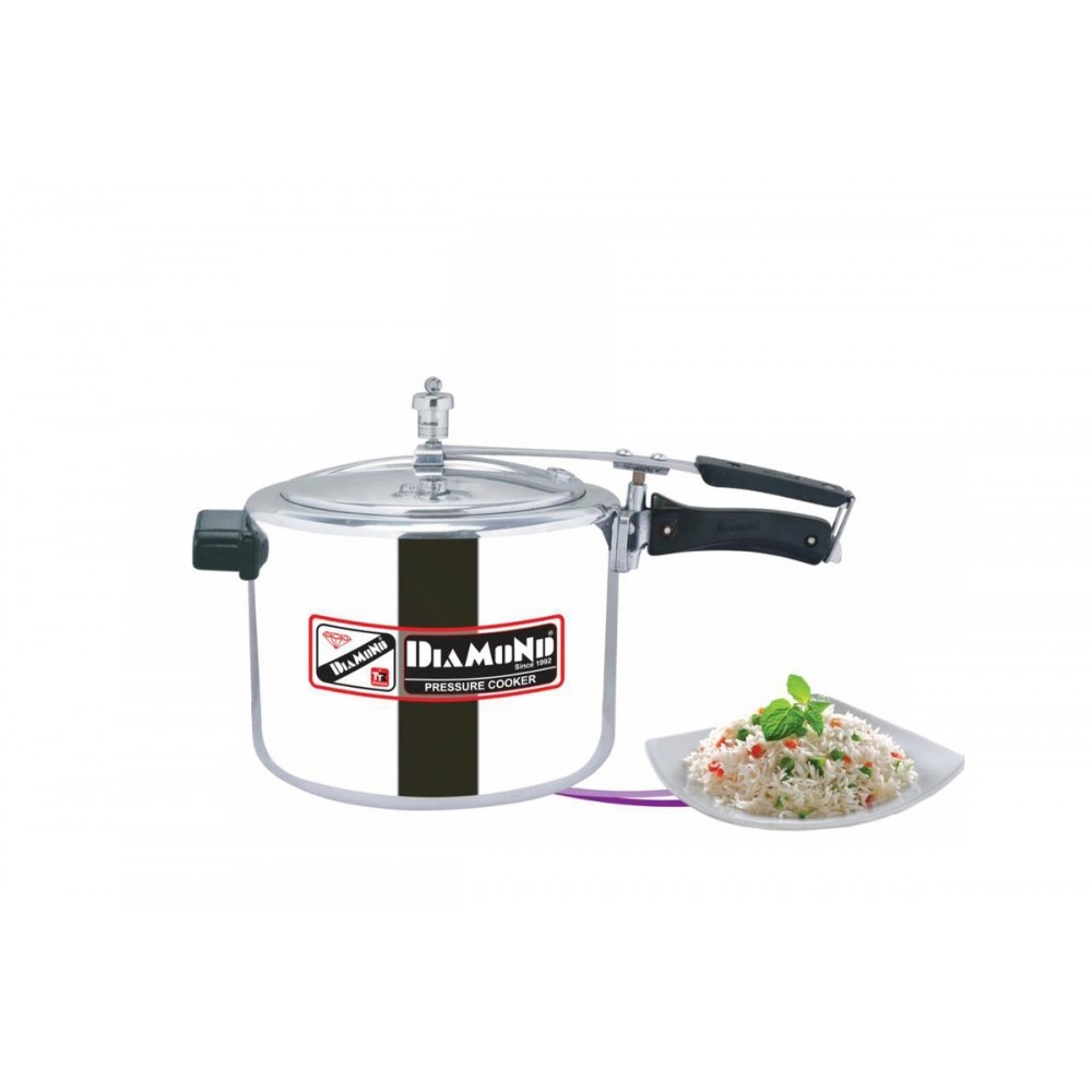 Diamond Aluminium Pressure Cooker 
