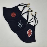 Cotton Washable Mask Hand Painted Anime With Adjustable Stopper - Set of 3