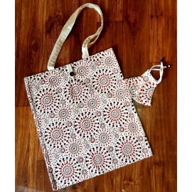 Matching Bag and Face Mask Combo Deal - Multi-Color Matching Bag and Face Mask Combo Deal - Multi-Color