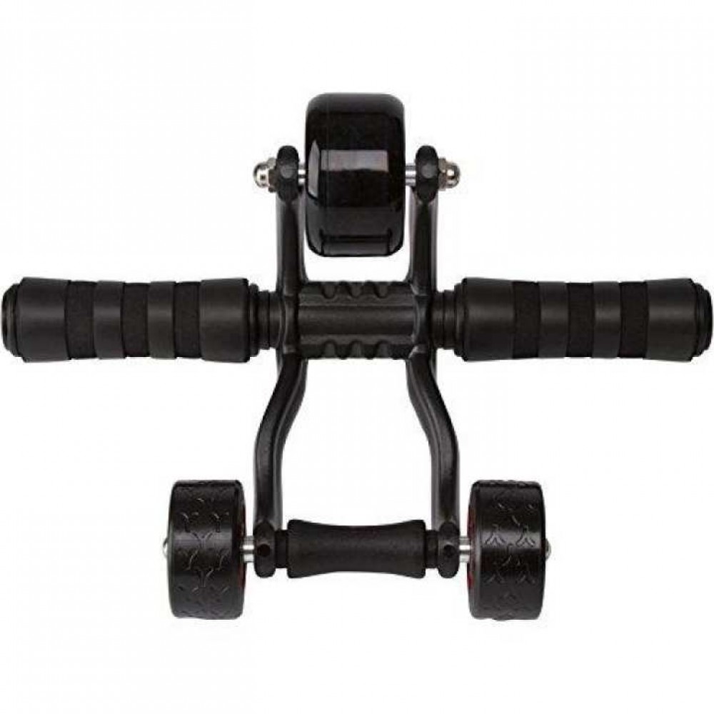 AB Roller And Push Up Bar | 3-Wheel 