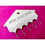 Customizable Wooden craved Keyring Holder - Pine (salla) Wood