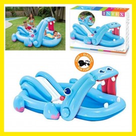 Intex Hippo Play Center Swimming Pool For Kids | Free Air Pump