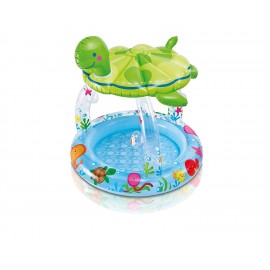 Intex Sea Turtle Swimming Pool For Kids With Sun Shade
