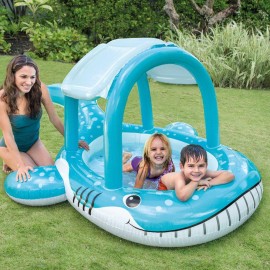Intex Whale Play Center Swimming Pool For Kids - (185x211x109)cm