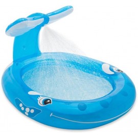 Intex Whale Spray Swimming Pool For Kids  | Free Pump