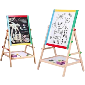Portable Wooden 2 in 1 Drawing Board