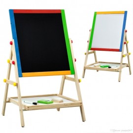 Portable Wooden 2 in 1 Drawing Board
