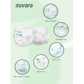 Zuvara diaper Tape Style Small 40pcs Zuvara diaper Tape Style Small 40pcs