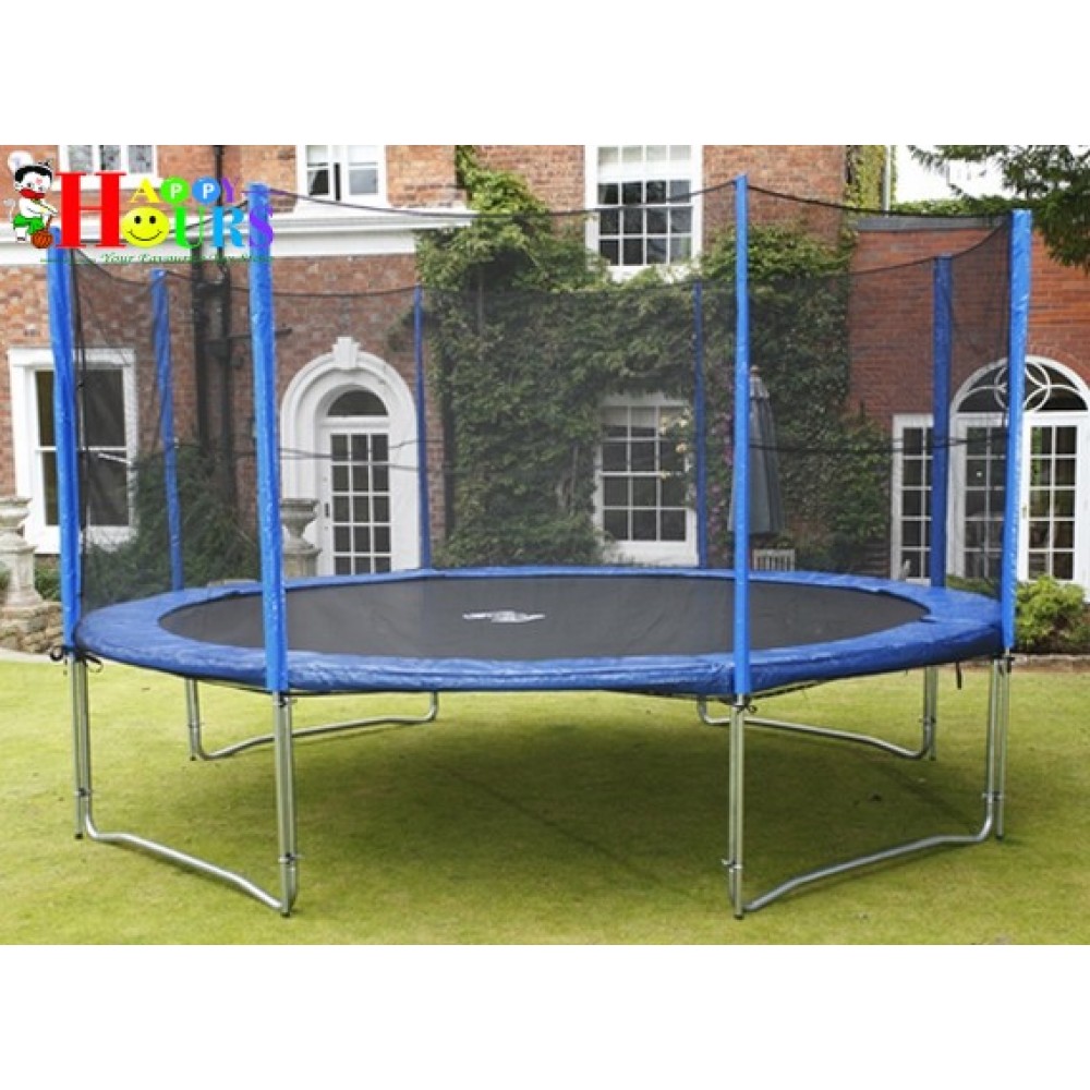 16FT TRAMPOLINE WITH SAFETY NETS 16FT TRAMPOLINE WITH SAFETY NETS