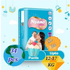 Nyano Baby Pullup Pants XL 34 Pcs