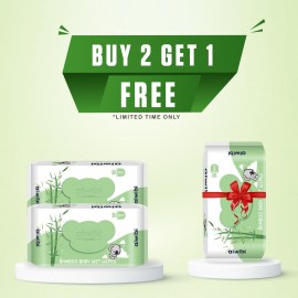 Aiwibi Australian Bamboo Baby Wet Wipes Buy 2 Get 1 Free