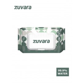 Zuvara Baby Water Wipes (80 Count)