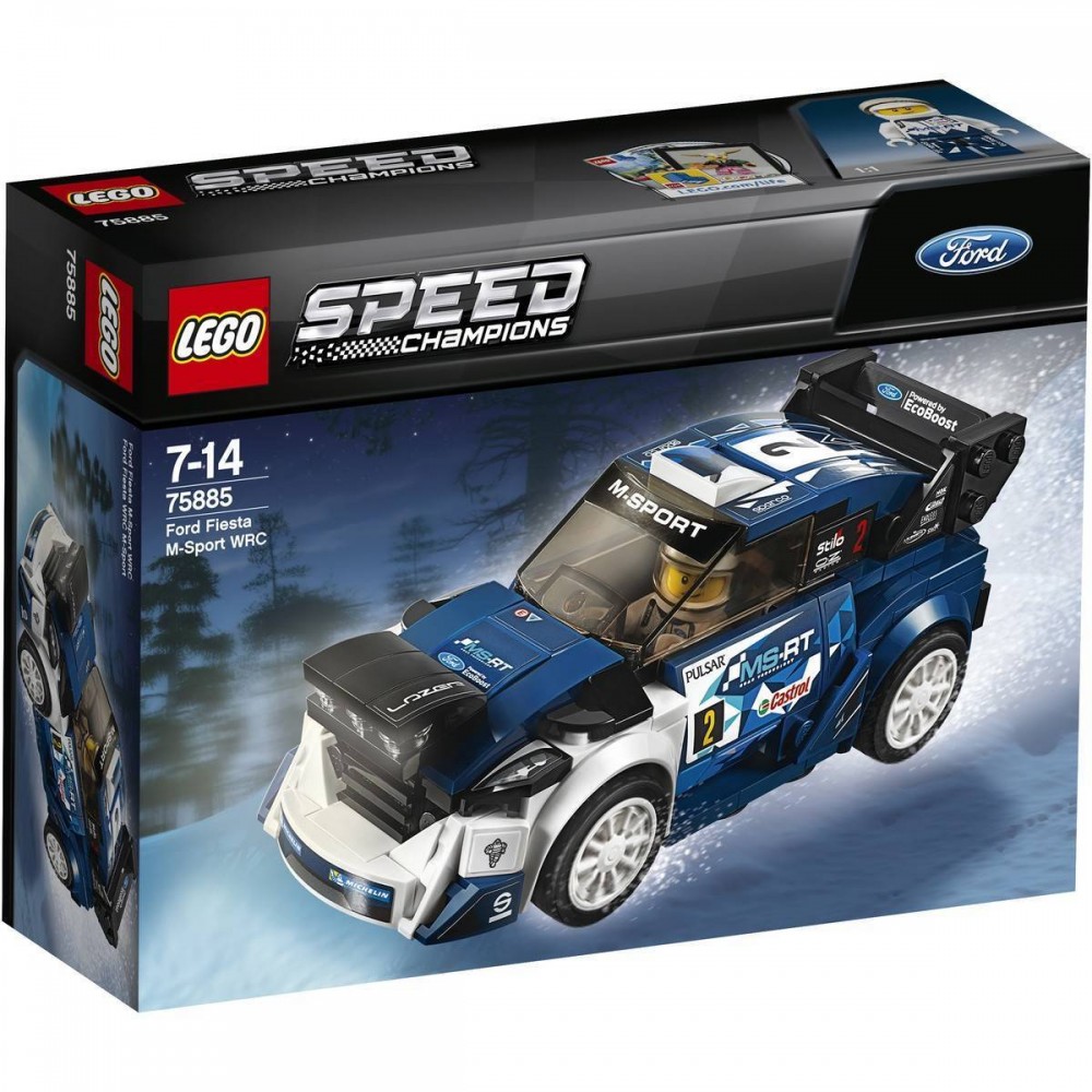 LEGO 75885 Ford Fiesta M - Sport WRC - Kids Toys & Games LEGO 75885 Ford Fiesta M - Sport WRC - Kids Toys & Games