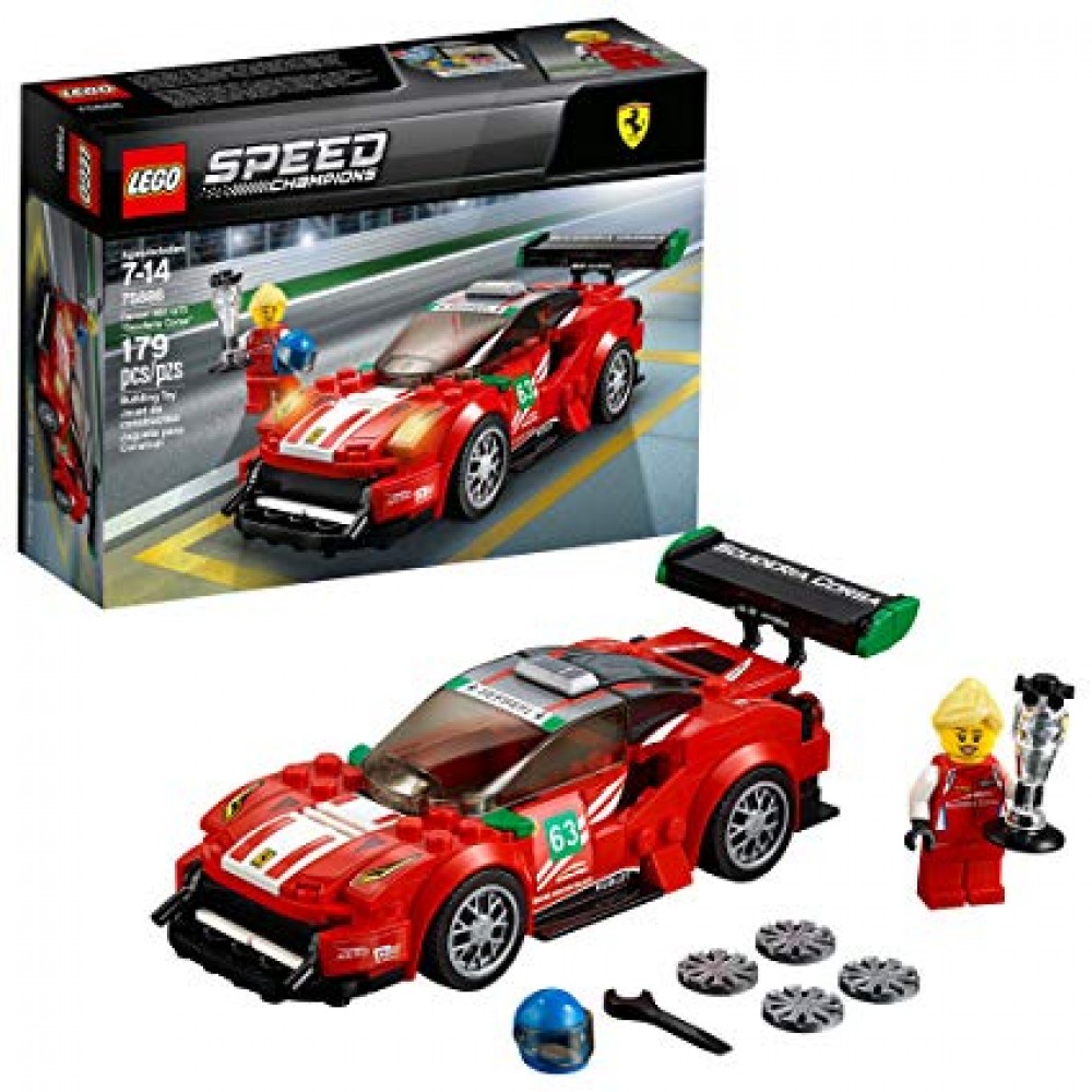 LEGO 75886 Ferrari 488 GT3 “Scuderia Corsa - Kids Toys & Games LEGO 75886 Ferrari 488 GT3 “Scuderia Corsa - Kids Toys & Games