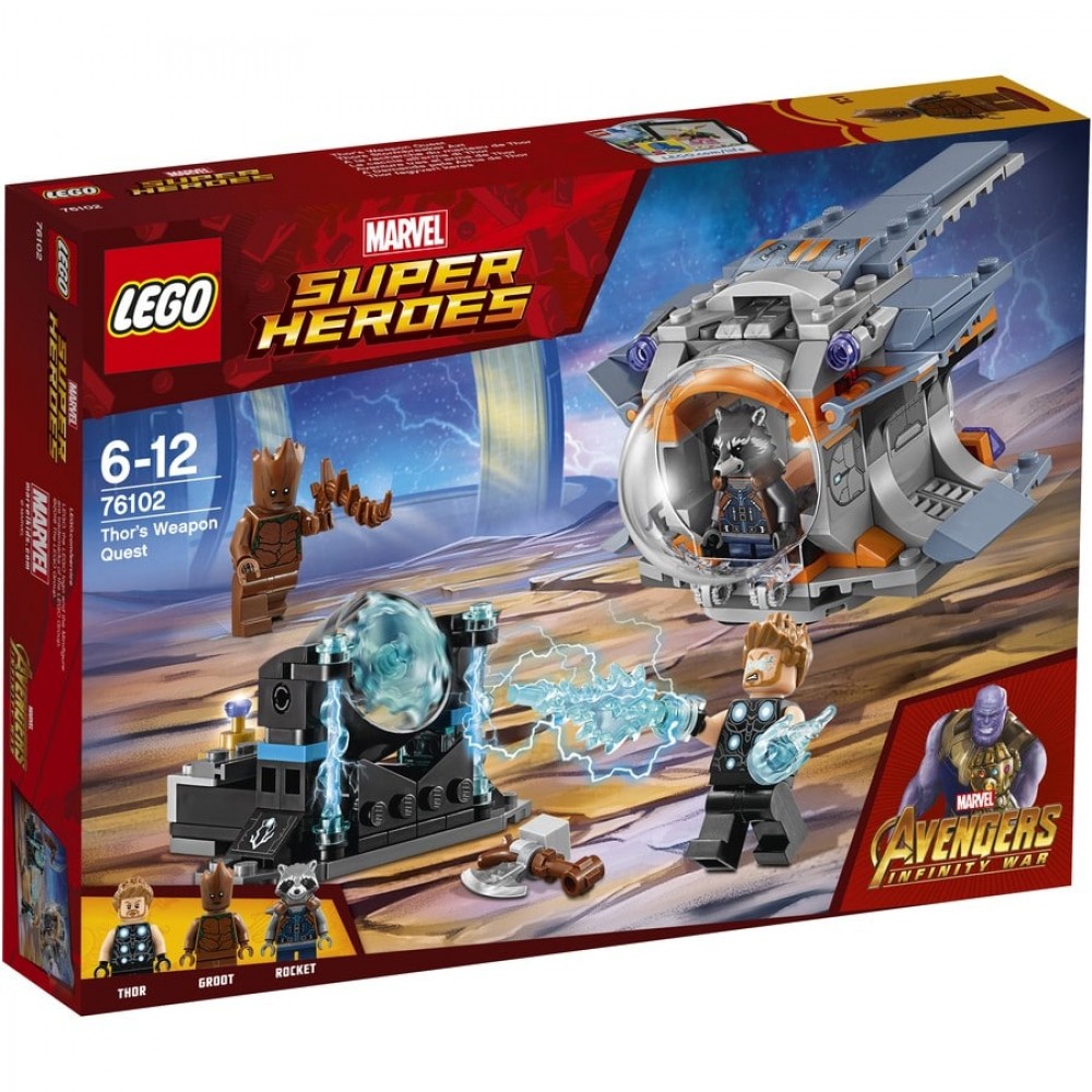 LEGO 76102 Thor's Weapon Quest - Kids Toys & Games LEGO 76102 Thor's Weapon Quest - Kids Toys & Games