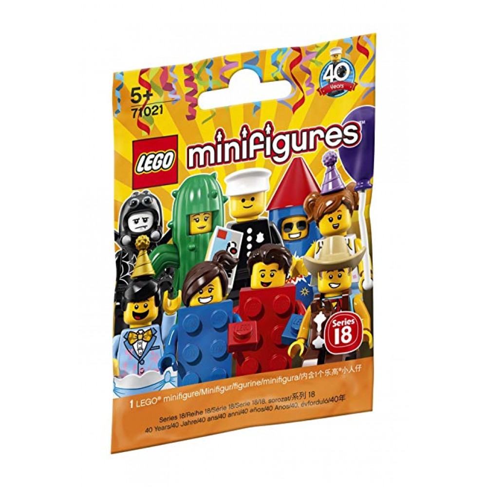 LEGO 71021 Minifigures Series 18 Party - Kids Toys & Games LEGO 71021 Minifigures Series 18 Party - Kids Toys & Games