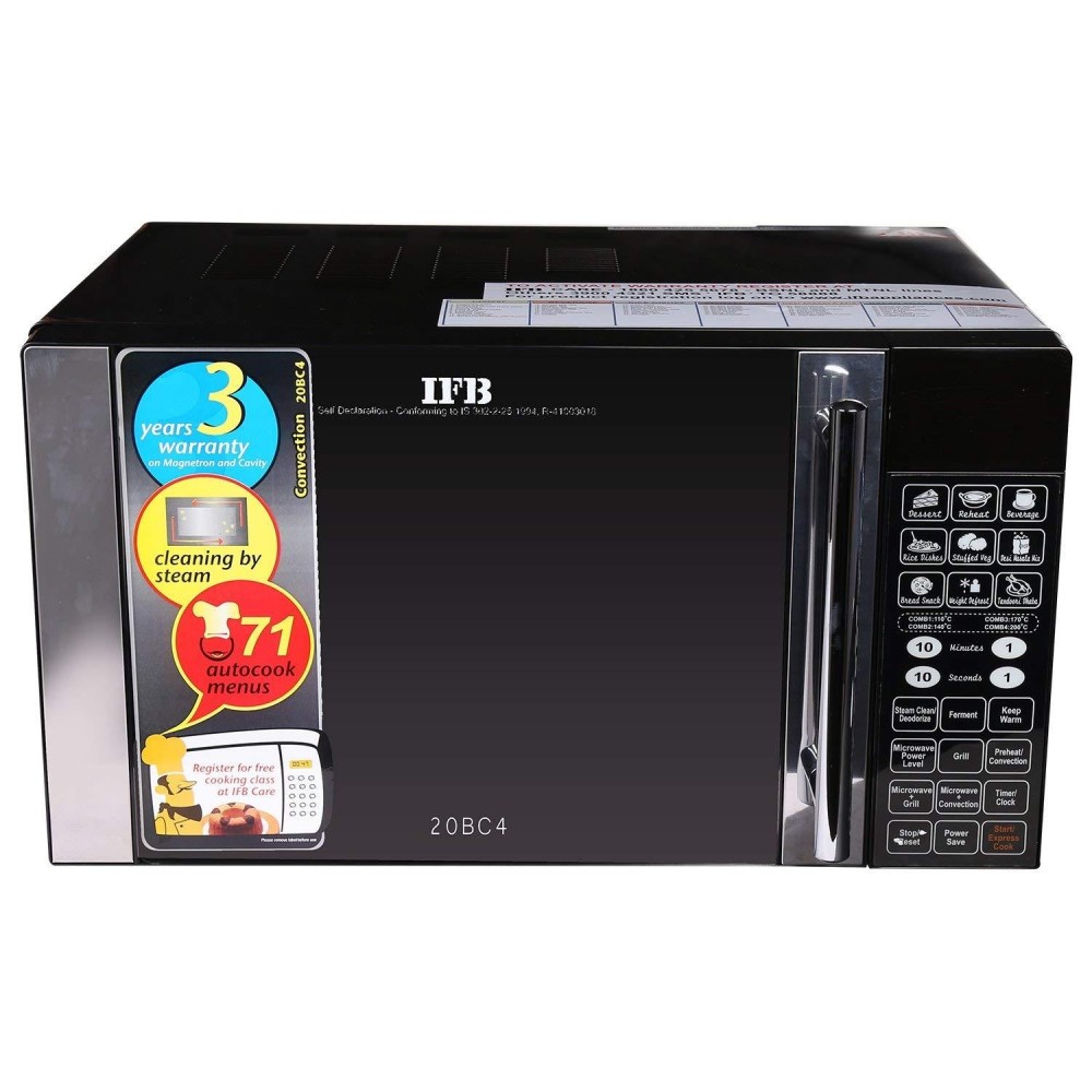 Black IFB 20L Convection Microwave Oven Black IFB 20L Convection Microwave Oven