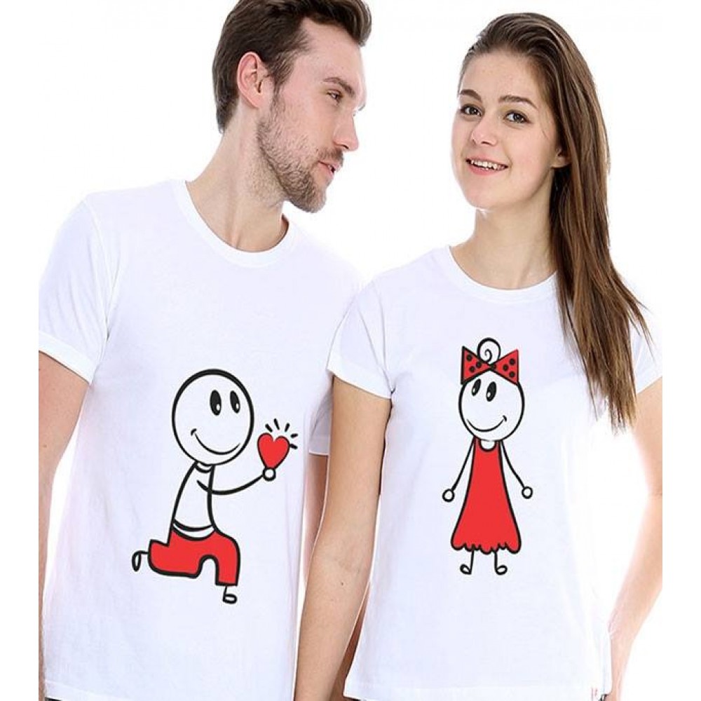 Unisex Printed T-shirt - Couple tshirt Unisex Printed T-shirt - Couple tshirt