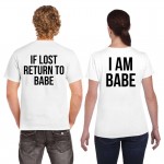 Unisex Printed T-shirt - Couple tshirt