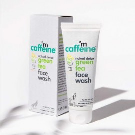 mCaffeine Naked Detox Green Tea Face Wash(100ml)