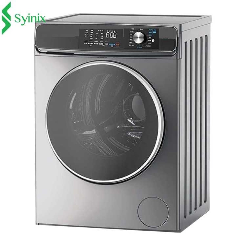 Syinix 10Kg Front Load Fully Automatic Washing Machine - Silver Syinix 10Kg Front Load Fully Automatic Washing Machine - Silver