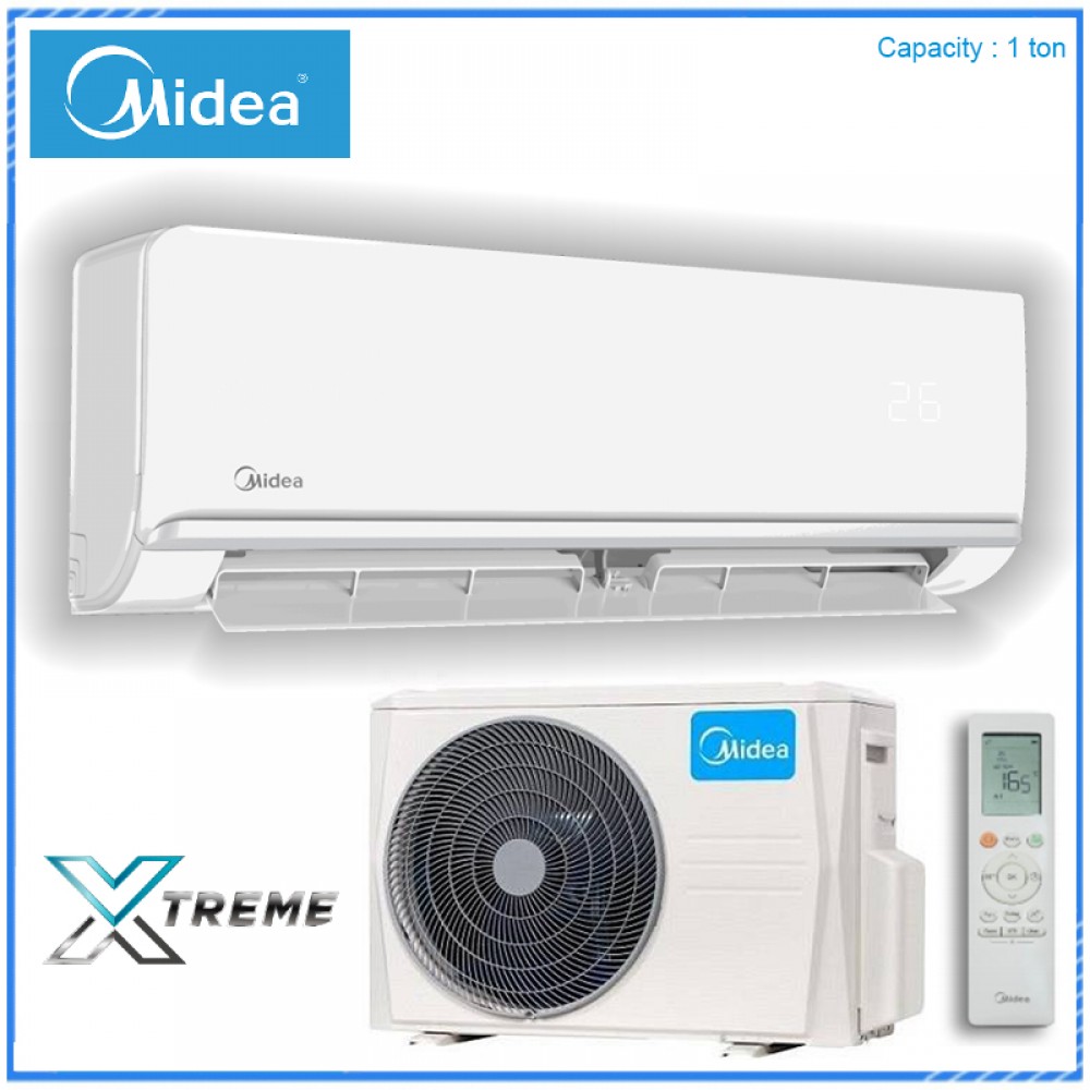 Midea Xtreme series Wall Mounted 1.0 ton Air Conditioner