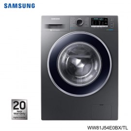 SAMSUNG WW81J54E0BX - 8 Kg Front Load Digital Inverter Washing Machine