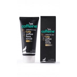 mcaffeine naked and raw latte coffee face scrub